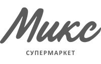 логотип супермаркета микс